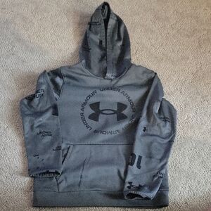 Under Armour Charcoal Hoodie with Logo